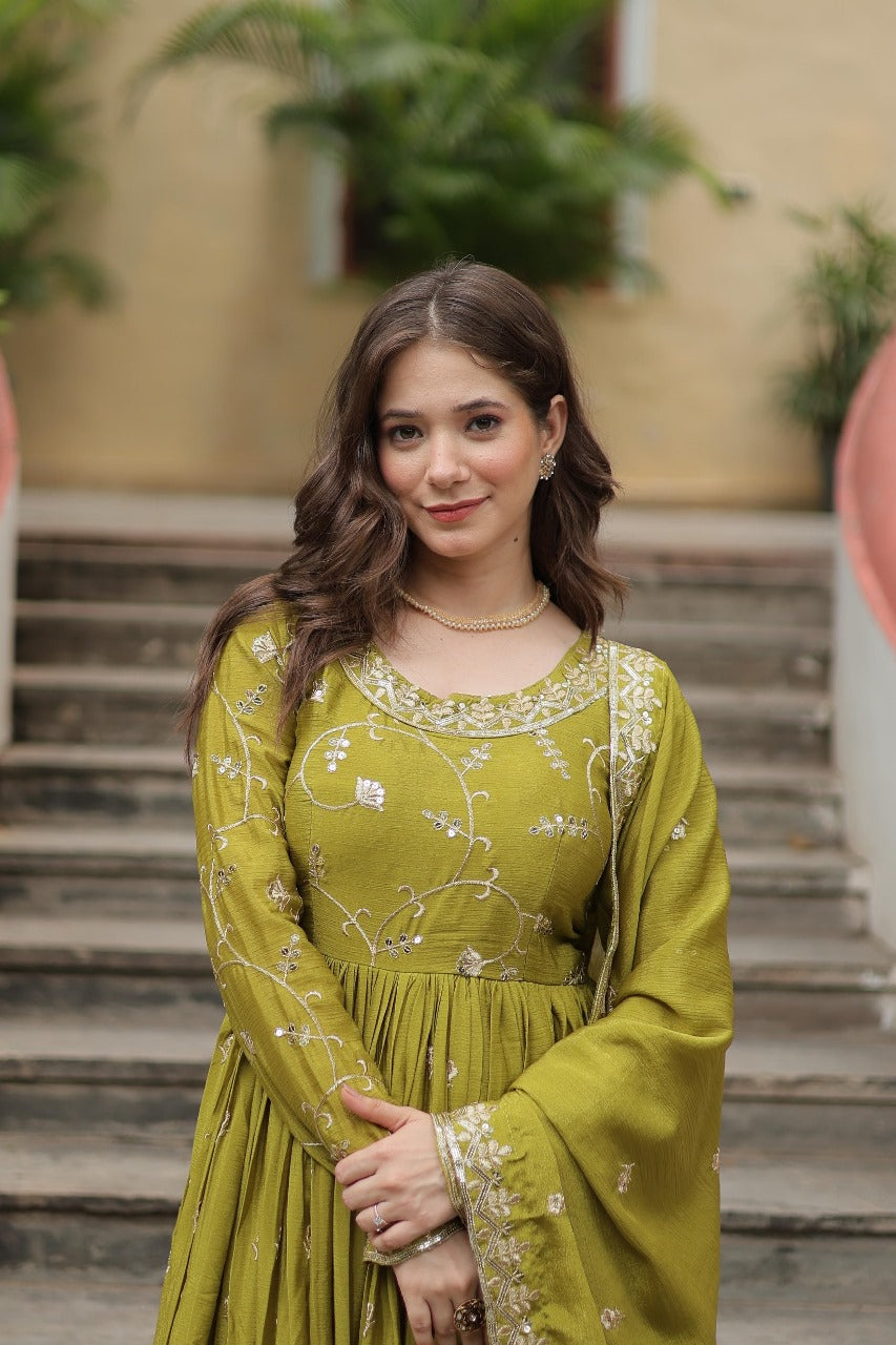 READYMADE TOP-SHARARA-DUPATTA