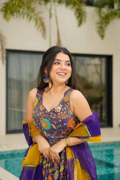 Anarkali Gown