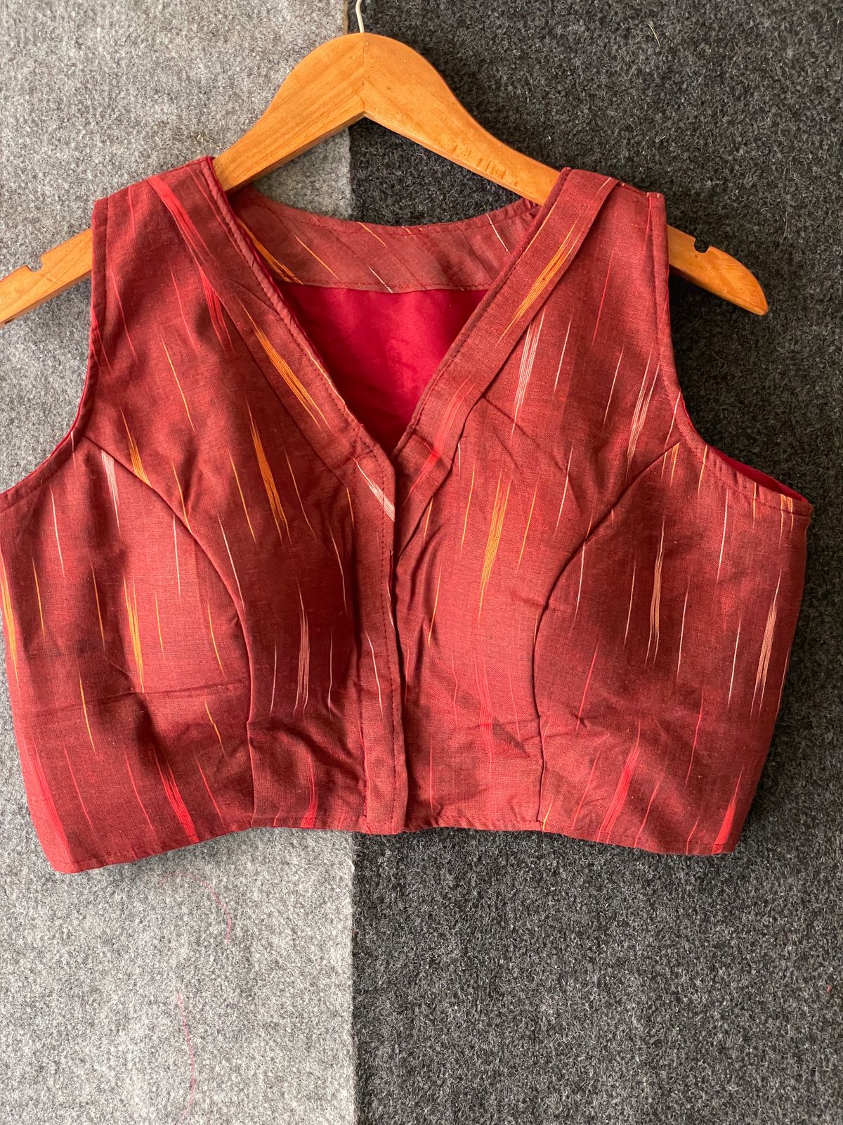 IKKAT HANDLOOM COTTON BLOUSE