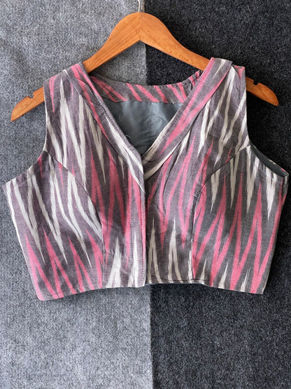 IKKAT HANDLOOM COTTON BLOUSE