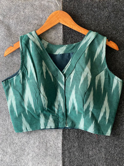 IKKAT HANDLOOM COTTON BLOUSE