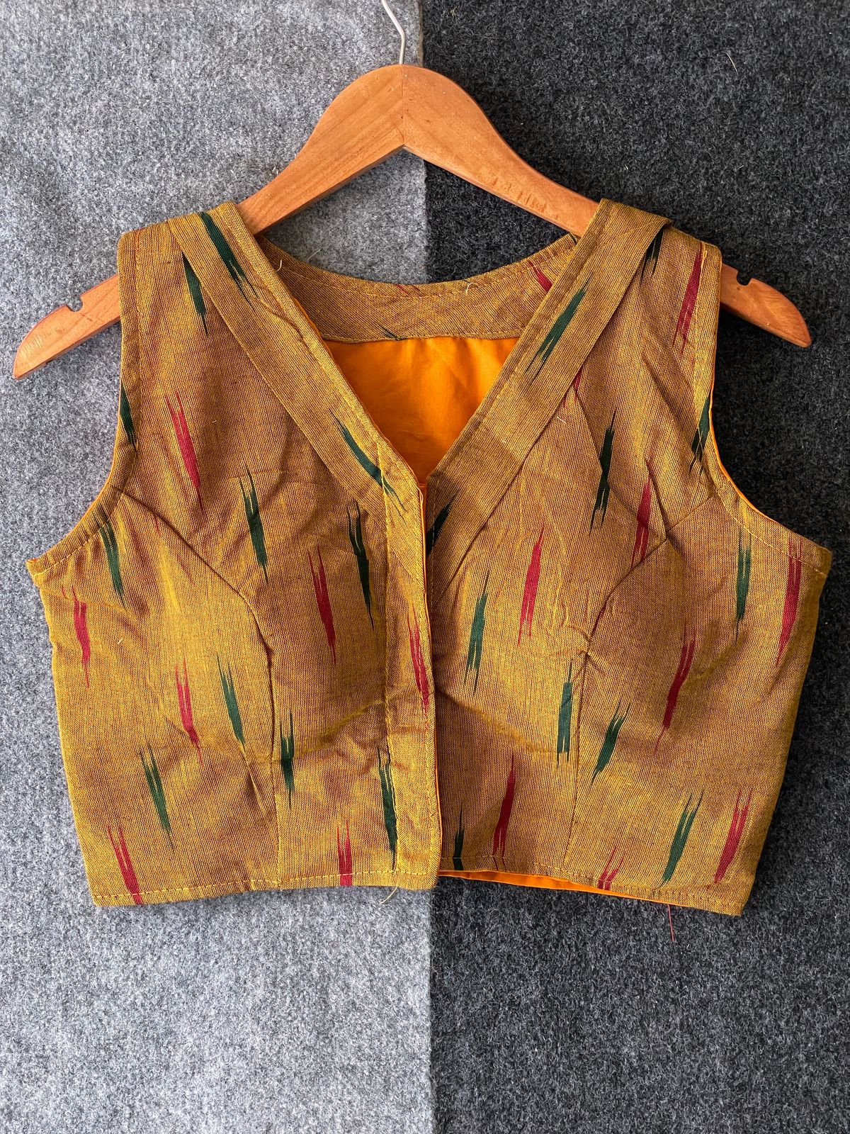 IKKAT HANDLOOM COTTON BLOUSE
