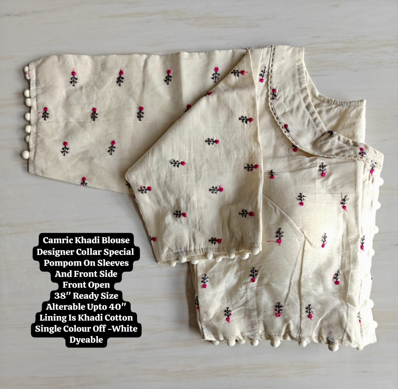 Pure Khadi Blouse