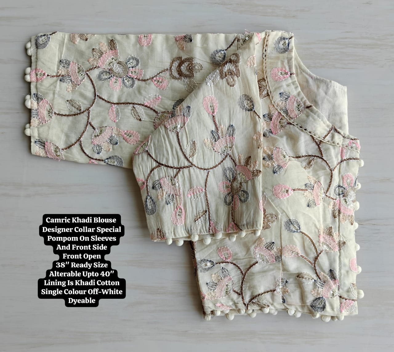 Pure Khadi Blouse