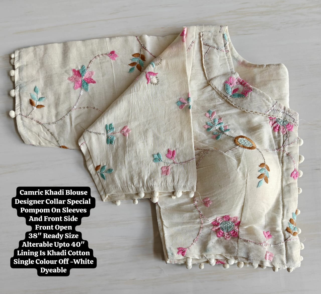 Pure Khadi Blouse
