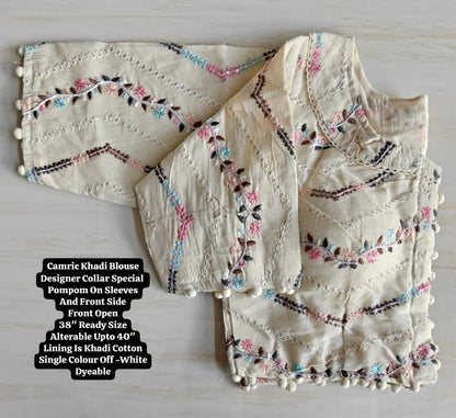 Pure Khadi Blouse