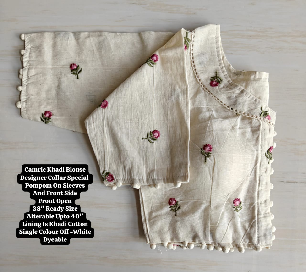 Pure Khadi Blouse