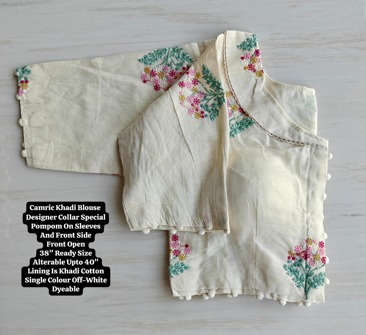 Pure Khadi Blouse