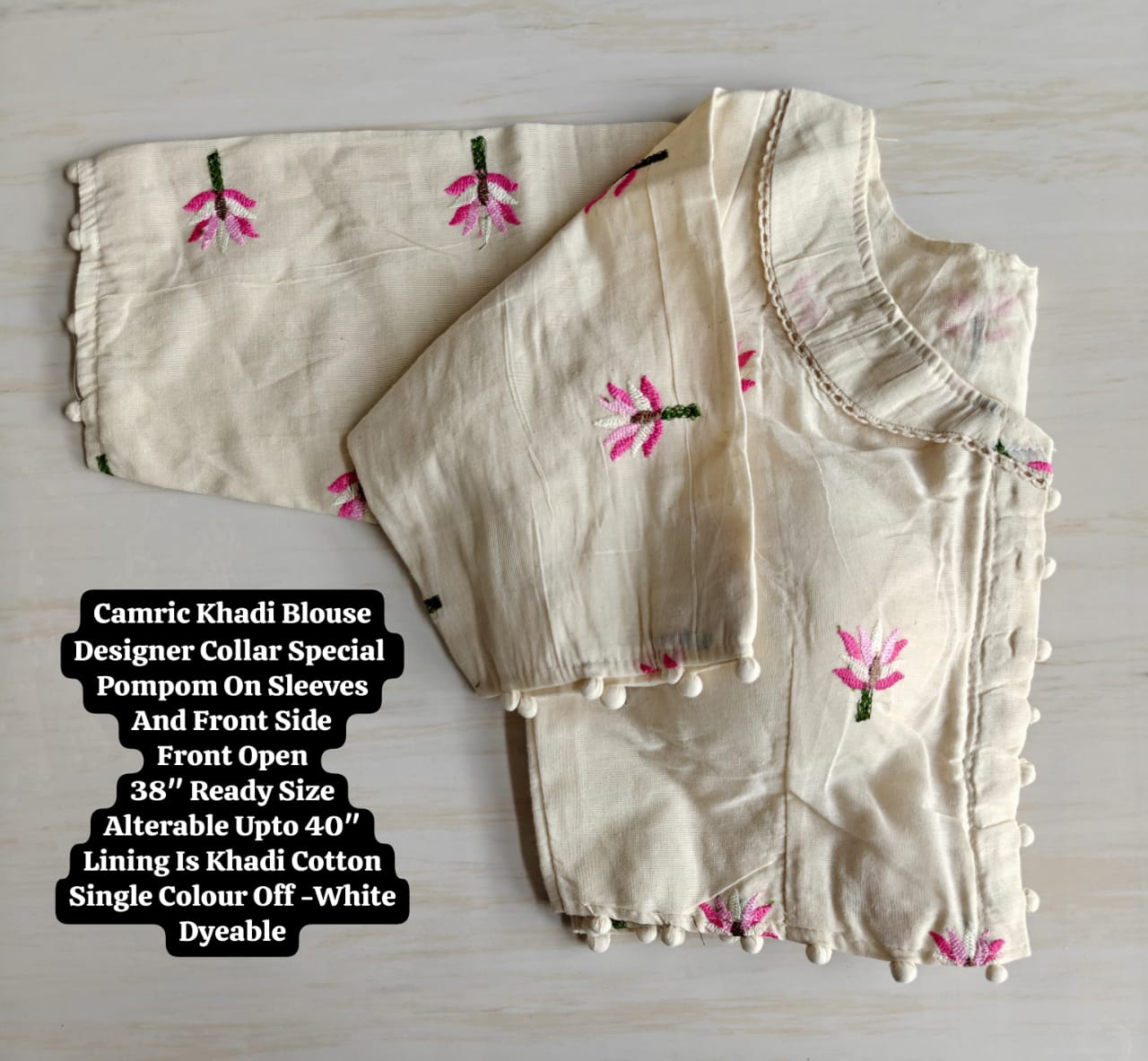 Pure Khadi Blouse