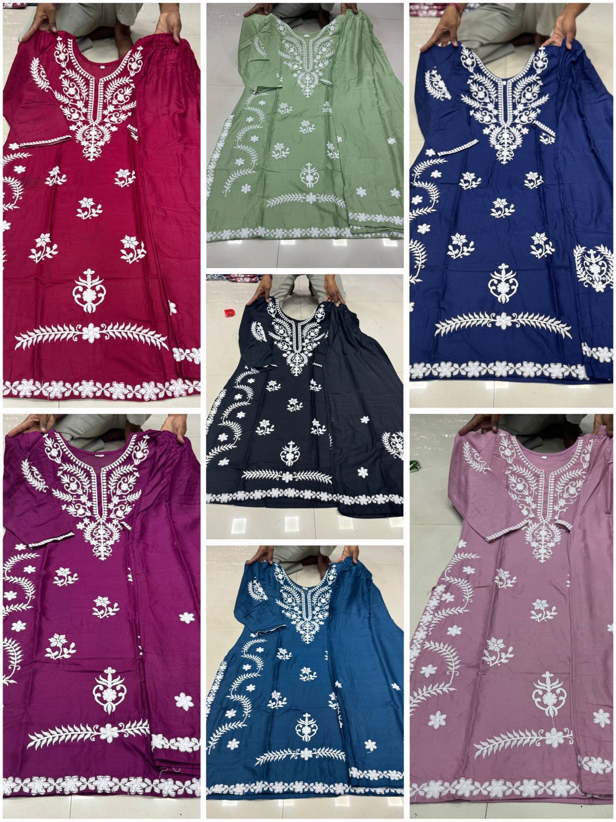 Lakhnavi Kurti Set