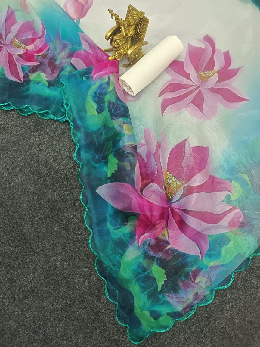 Organza Silk Saree