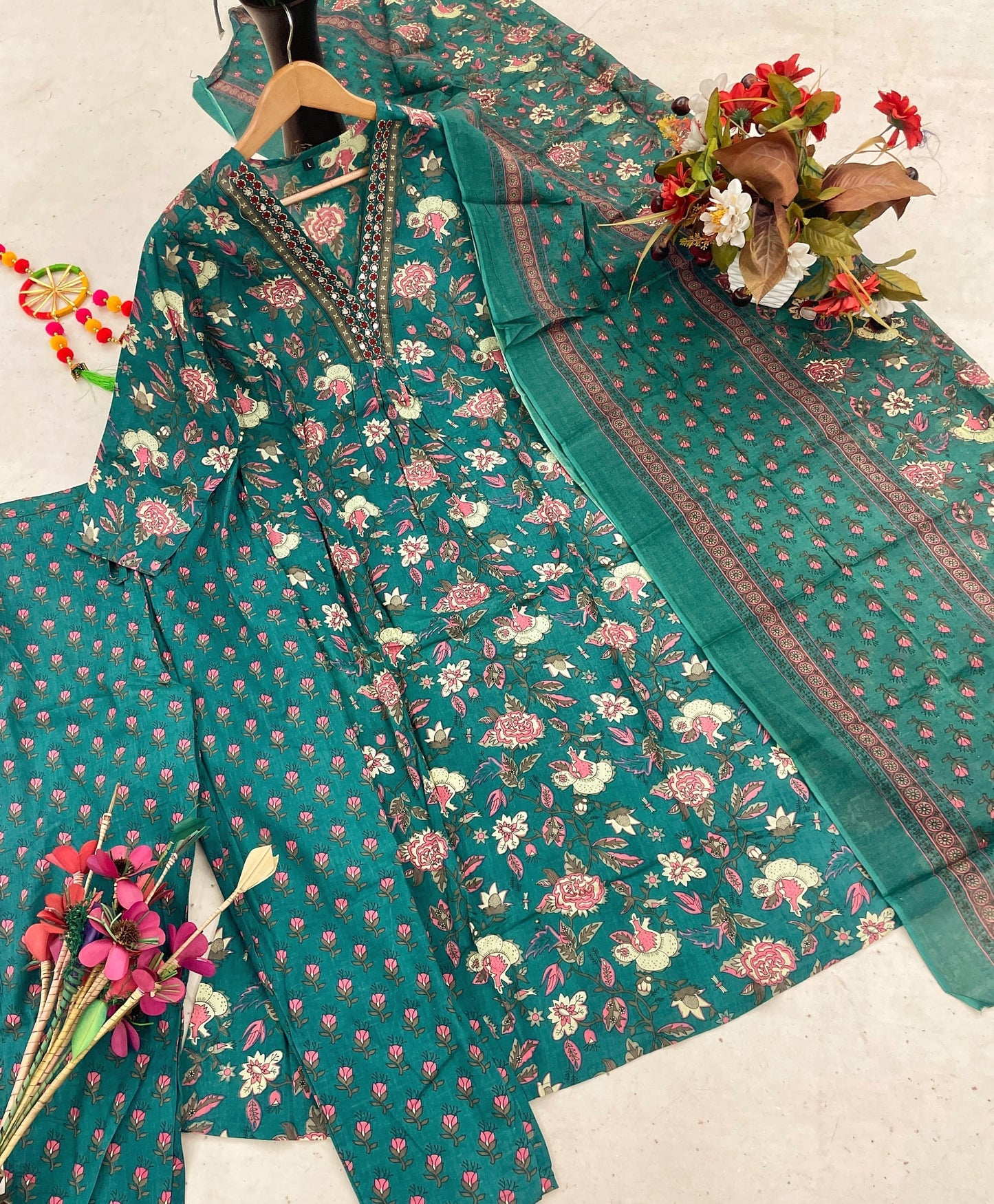 Cotton Kurti Set
