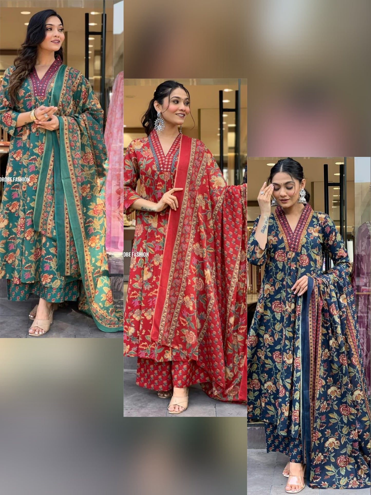 Cotton Kurti Set