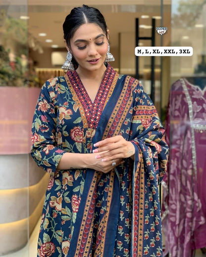 Cotton Kurti Set
