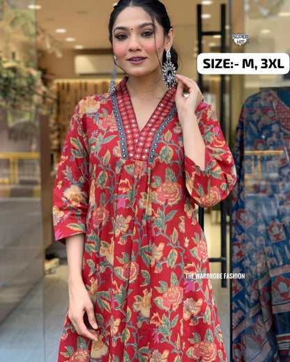 Cotton Kurti Set