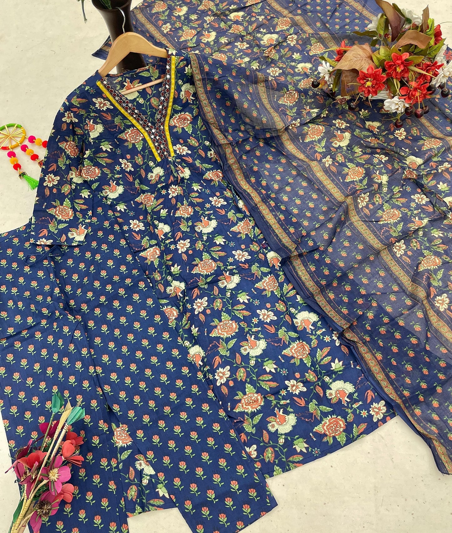 Cotton Kurti Set