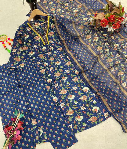 Cotton Kurti Set