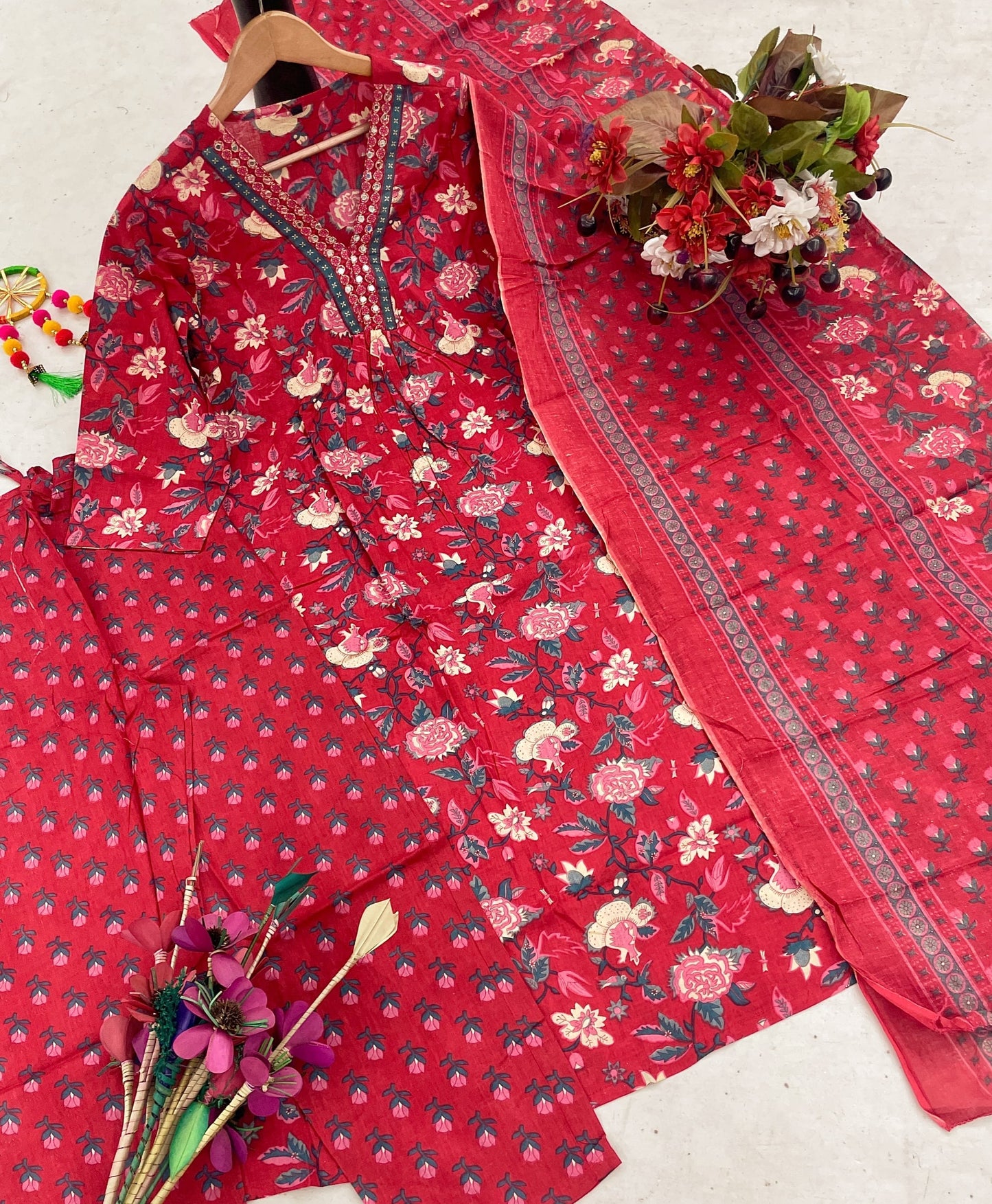 Cotton Kurti Set