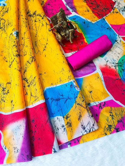 Chanderi Cotton Saree