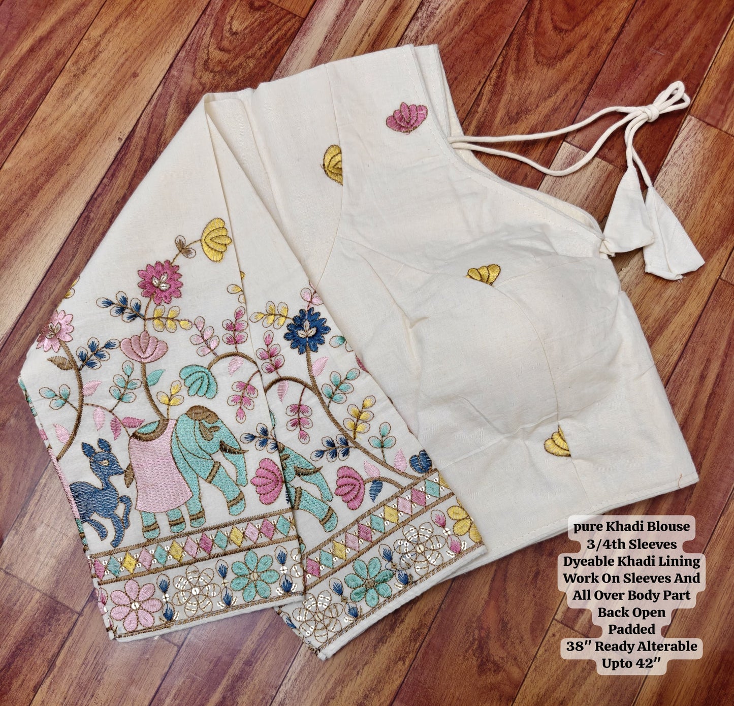 PURE KHADI COTTON BLOUSE