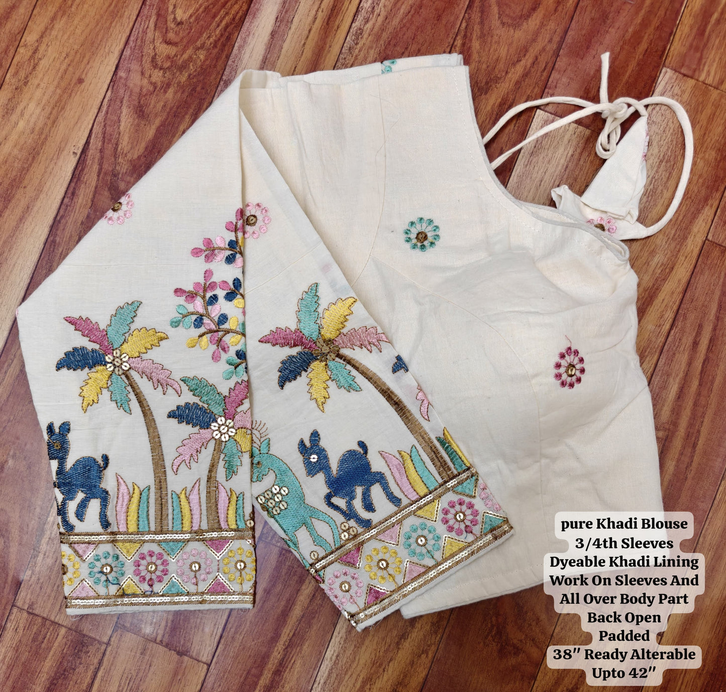 PURE KHADI COTTON BLOUSE