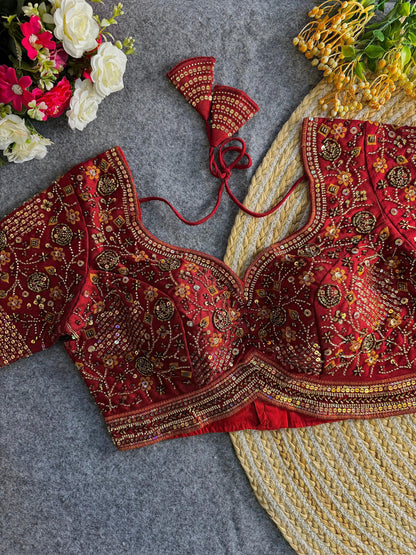 SABYASACHI INSPIRED HANDWORK BLOUSE