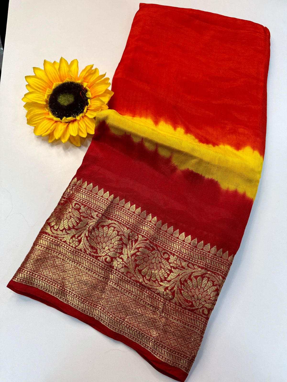 Kanjivaram Bandhani