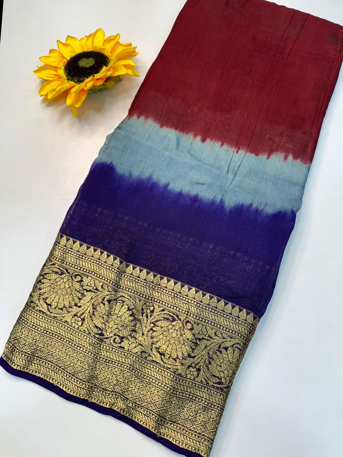 Kanjivaram Bandhani