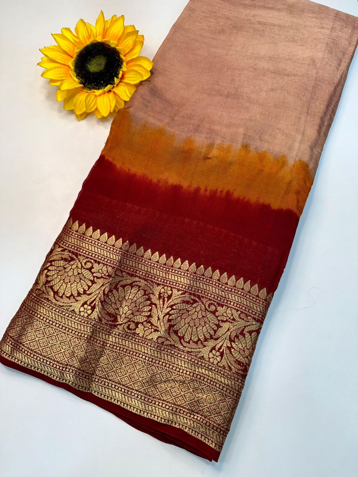 Kanjivaram Bandhani