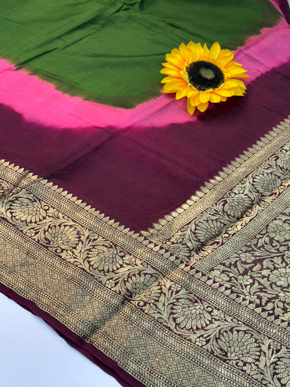 Kanjivaram Bandhani