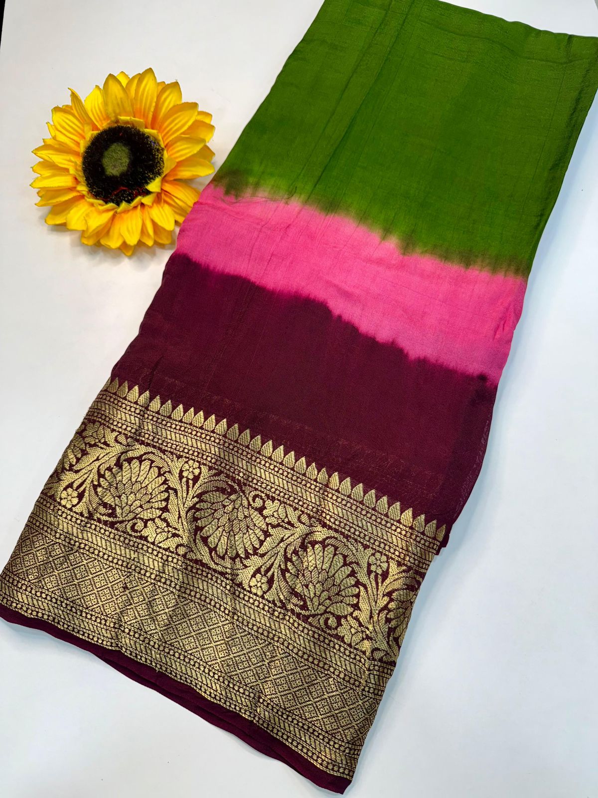 Kanjivaram Bandhani