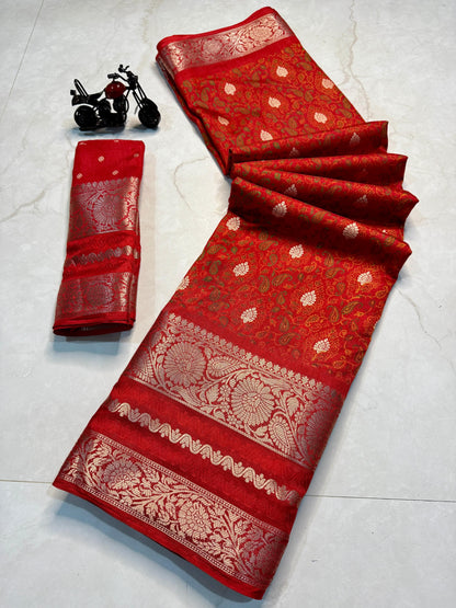 Pure Dola Silk Saree