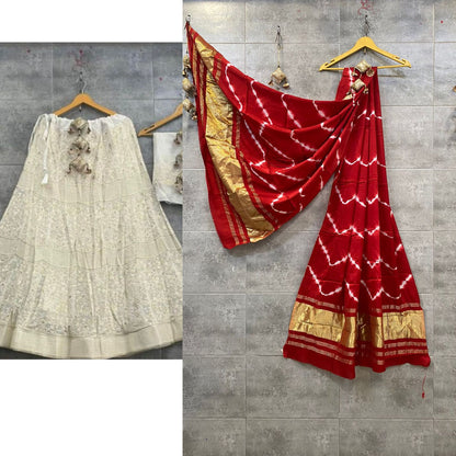LUKHNAVI COTTON SKIRT