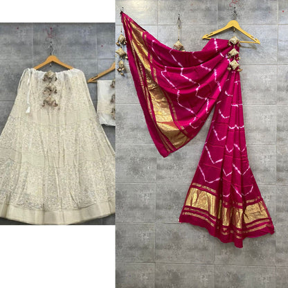 LUKHNAVI COTTON SKIRT