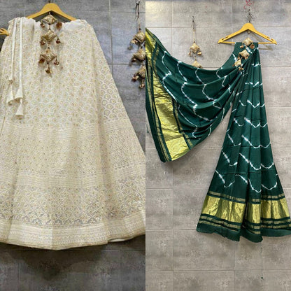 LUKHNAVI COTTON SKIRT