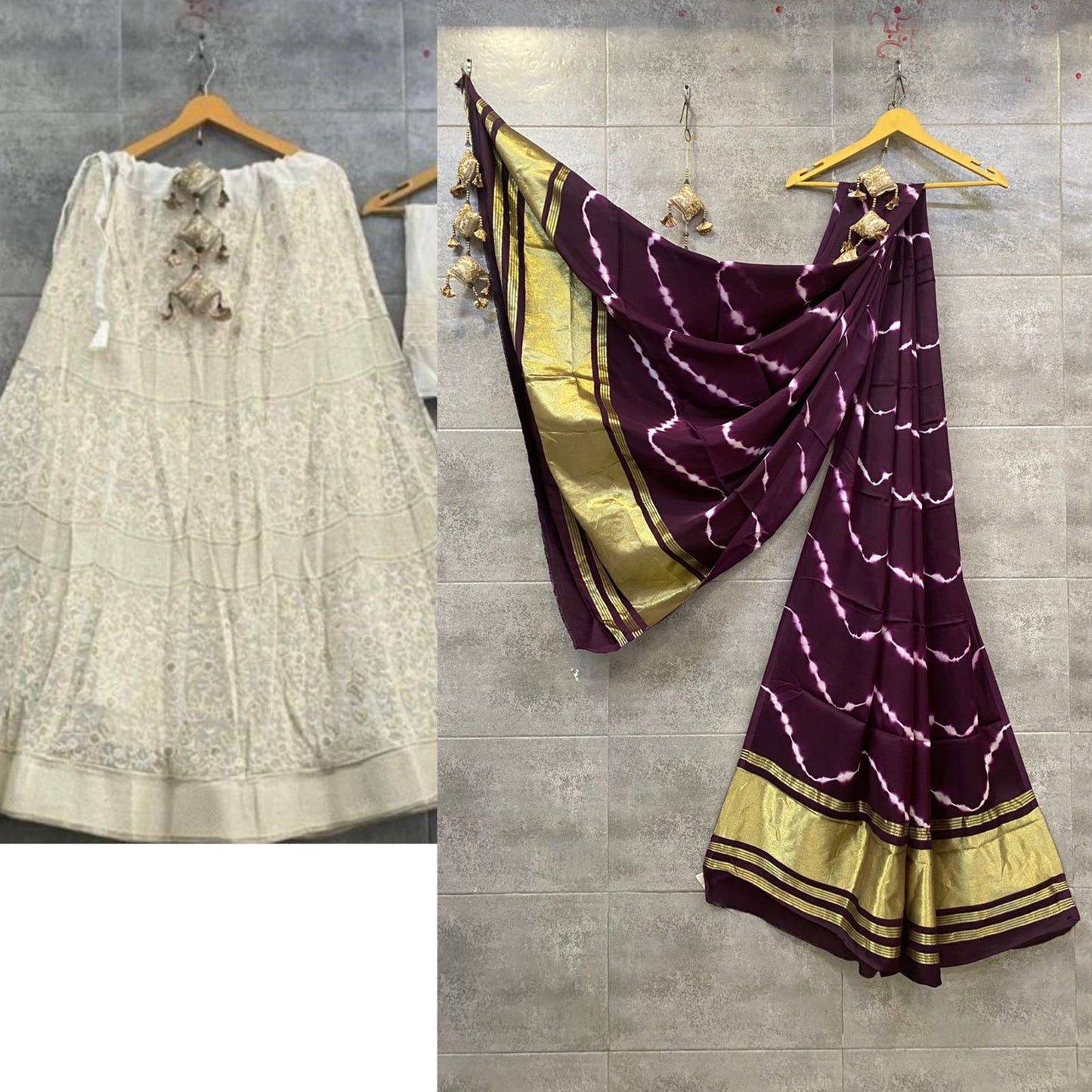 LUKHNAVI COTTON SKIRT