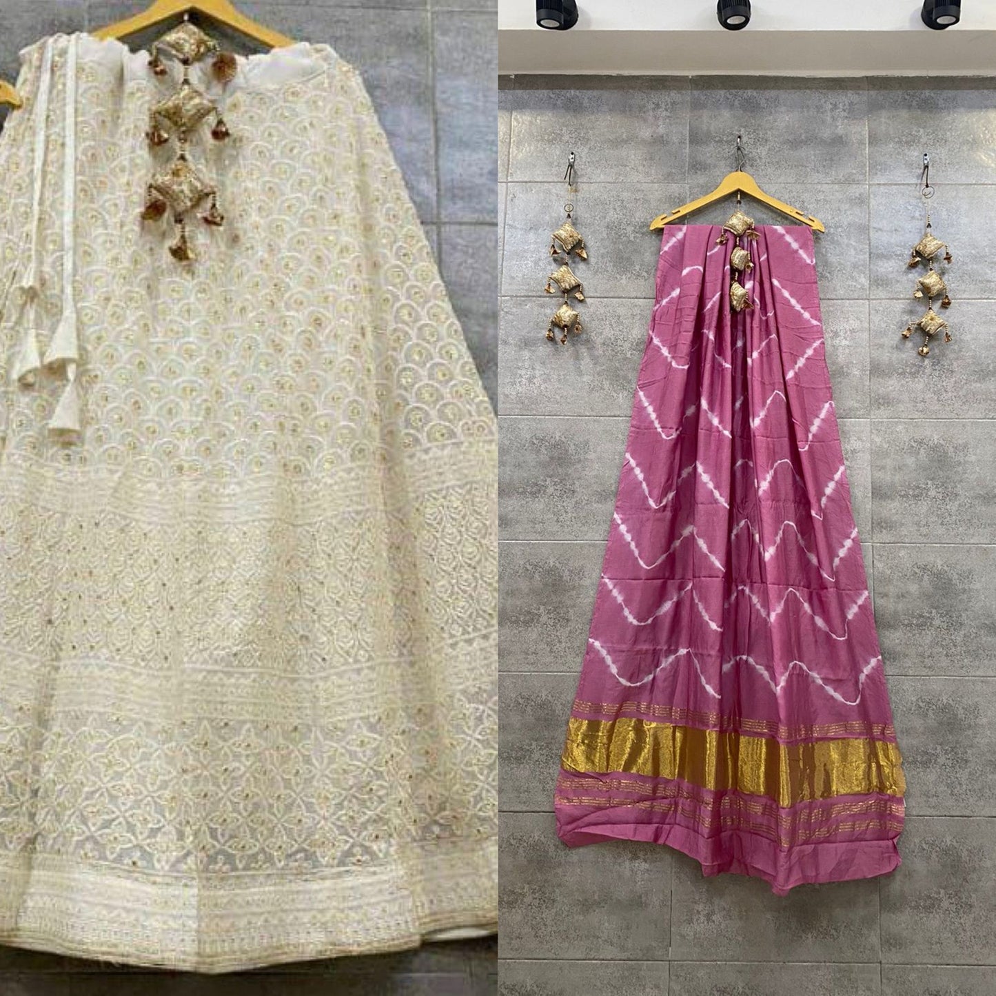 LUKHNAVI COTTON SKIRT