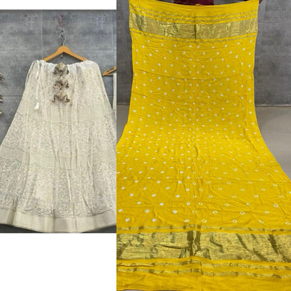 LUKHNAVI COTTON SKIRT