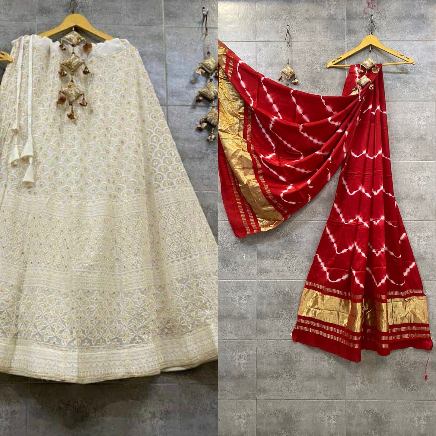 LUKHNAVI COTTON SKIRT