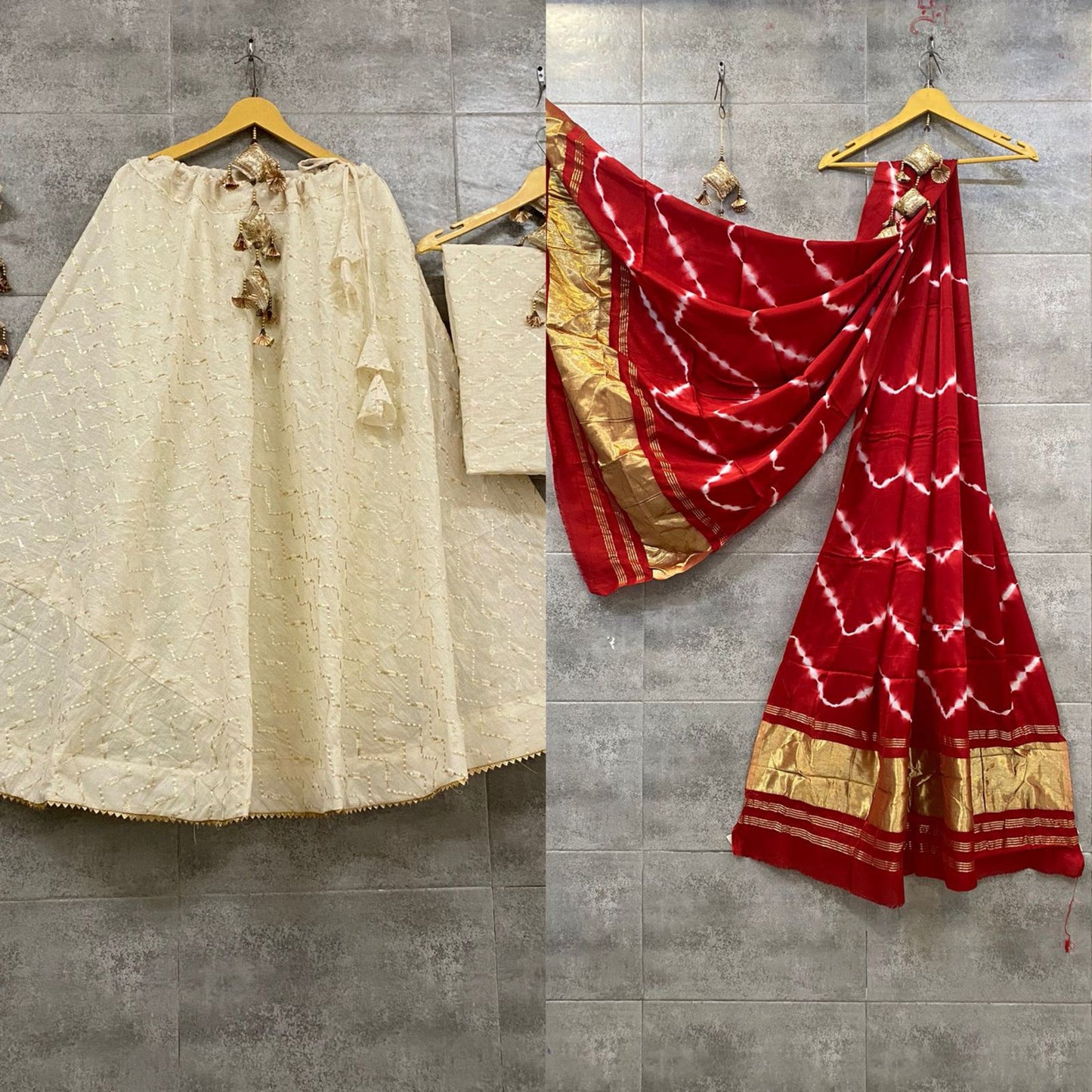 LUKHNAVI COTTON SKIRT