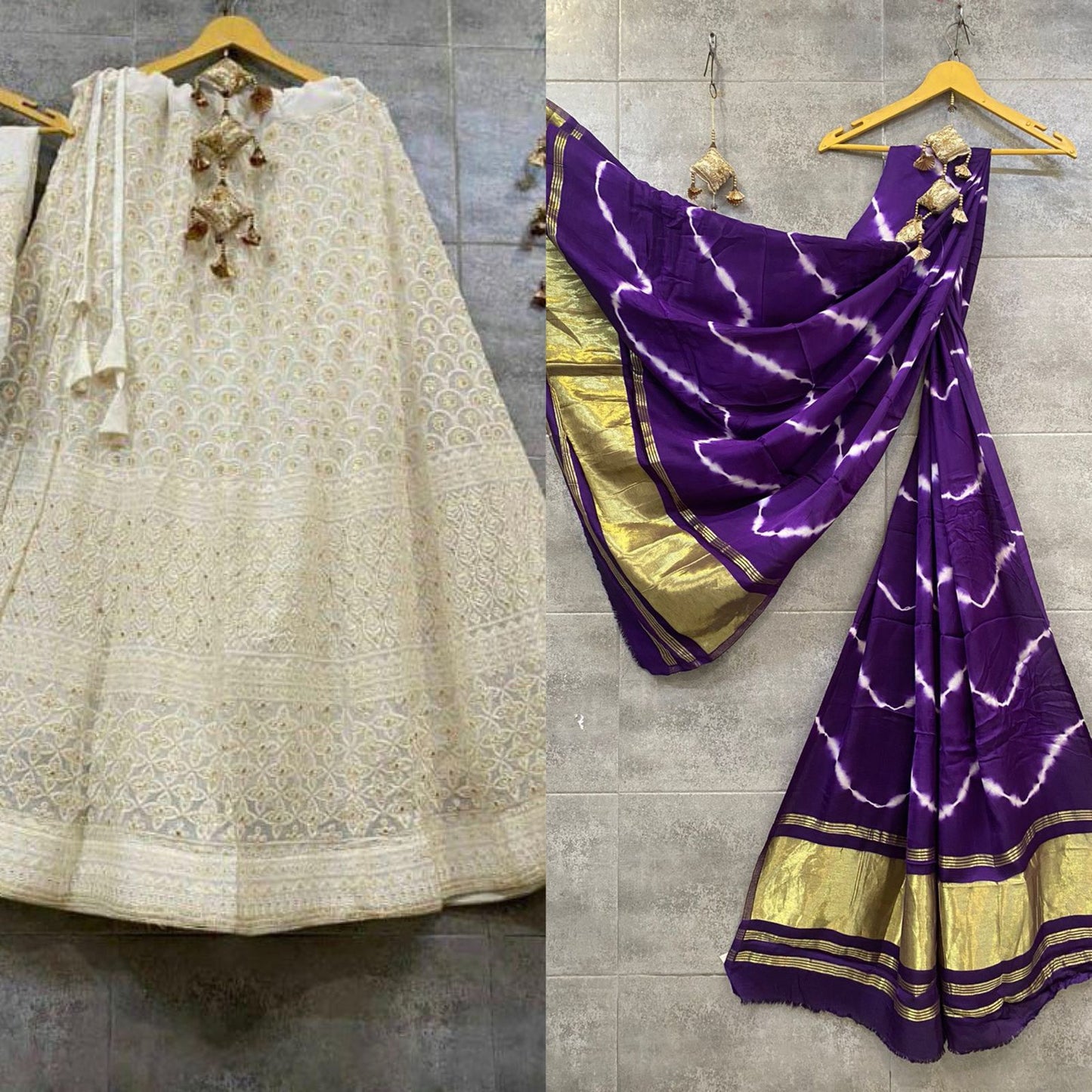 LUKHNAVI COTTON SKIRT