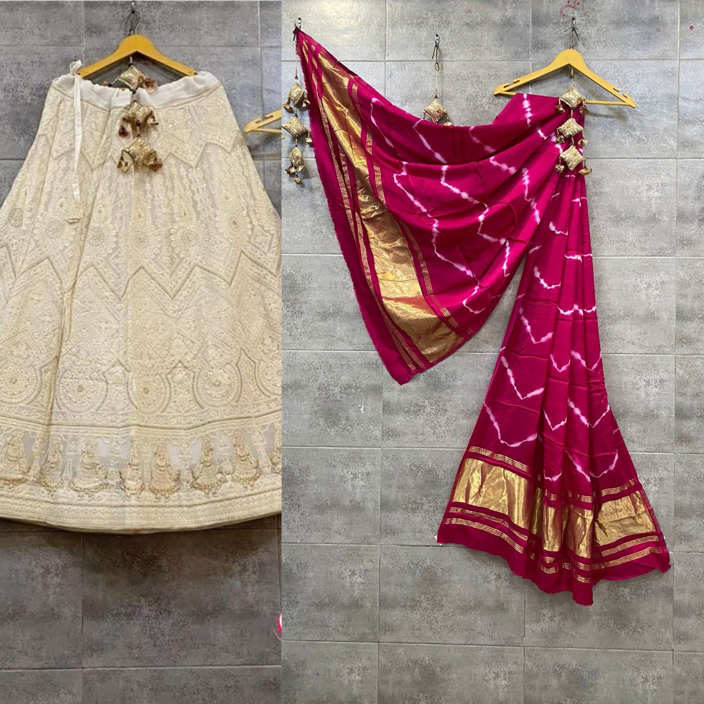 LUKHNAVI COTTON SKIRT