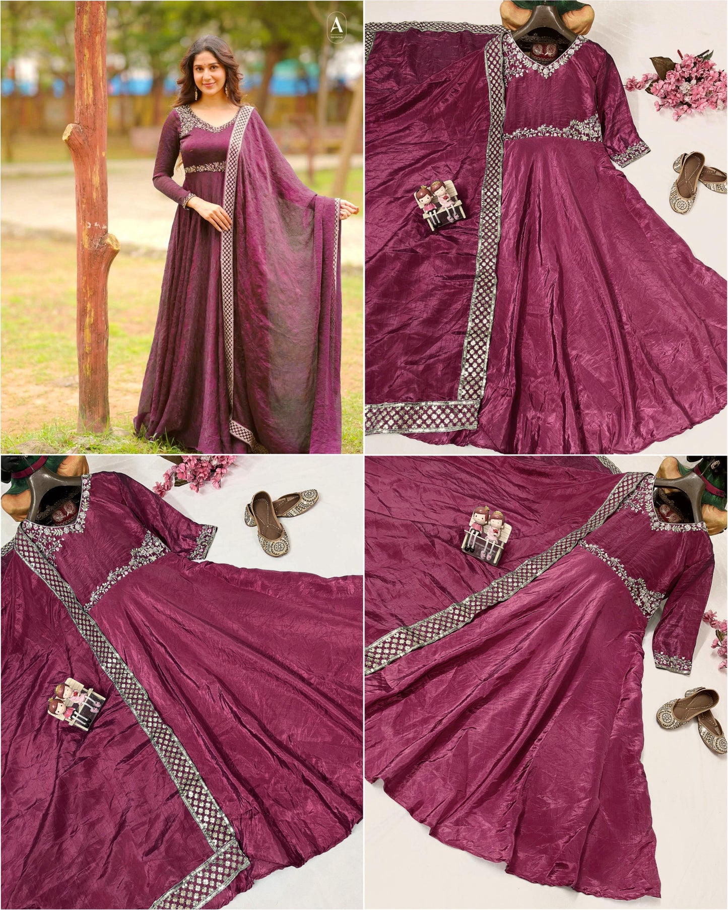 Silk Gown