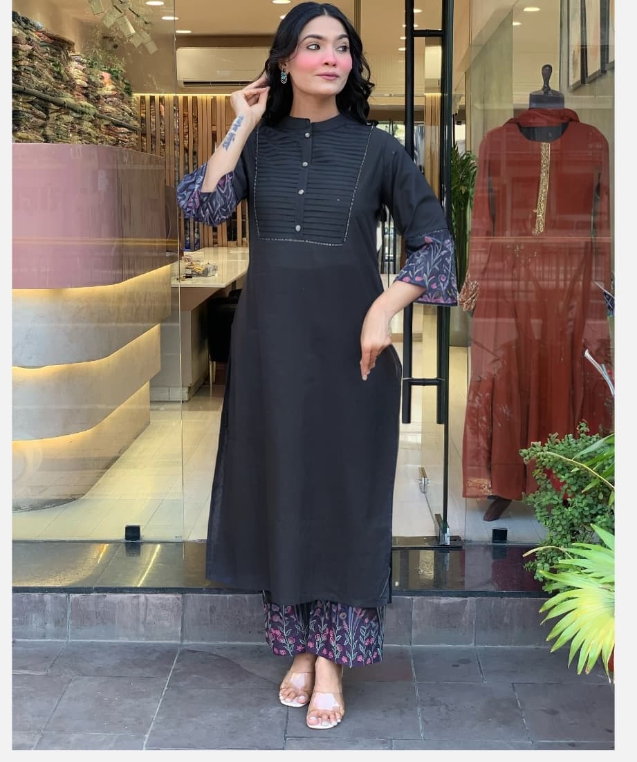 Jaipuri Floral Kurti