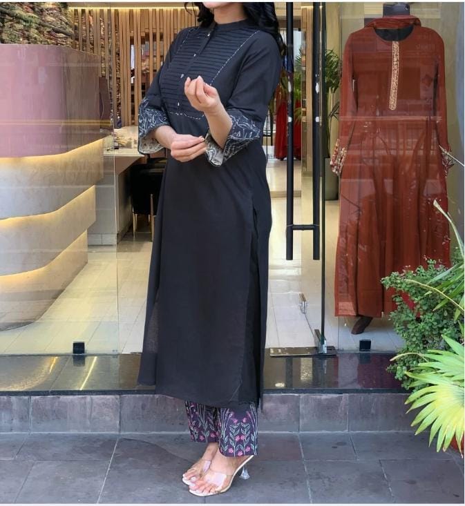 Jaipuri Floral Kurti