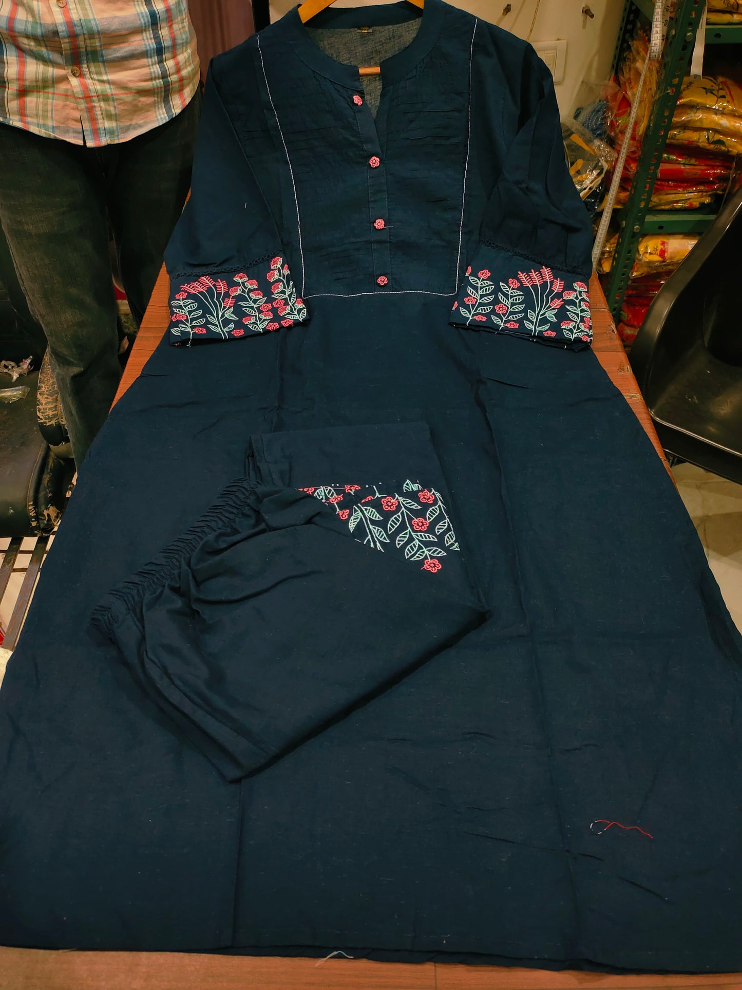 Jaipuri Floral Kurti