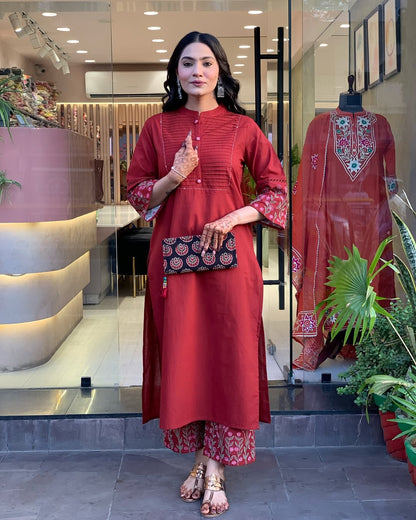 Jaipuri Floral Kurti