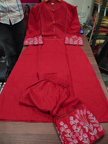 Jaipuri Floral Kurti