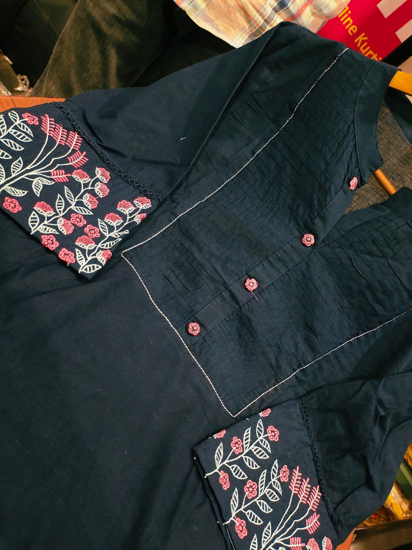 Jaipuri Floral Kurti