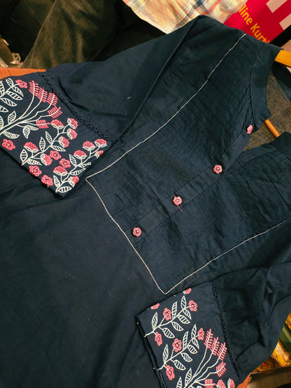 Jaipuri Floral Kurti